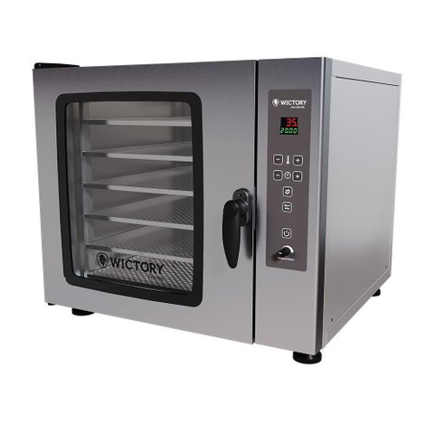 Forno Turbo Wictory 6 Assadeiras 40x60 cm Trifásico 380V WHP120