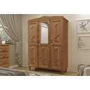 Ver imagem 1 de Guarda-Roupa Casal com Espelho 3 Portas 3 Gavetas Brasil 