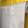 Tecido Jacquard Bege Claro Medalhão 2.80m de Largura - 2