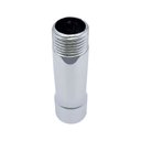 Ver imagem 2 de Extensor Aumento Prolongador Longo 7,3cm Cromado para Torneira e Chuveiro Rosca 1/2"