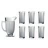 Conjunto 6 copos 270ml e 1 jarra 1l Vidro Stripes - 1