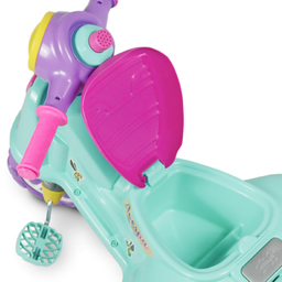 Triciclo Infantil Avespa com Empurrador - Maral Pink - Estilo e Diversão - 3