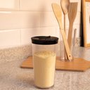 Ver imagem 2 de Kit 24 Farinheiros Porta Temperos Farofa Uz 500ml Condimentos Restaurantes Lancherias Pretos