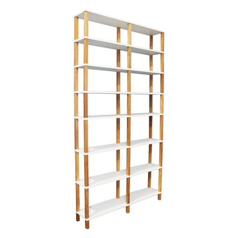 Estante 116x23x221 Branca Evolukit