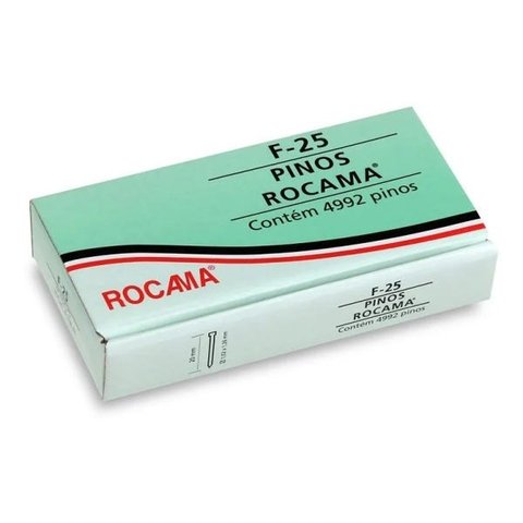caixa com 4992 pinos originais Rocama F25