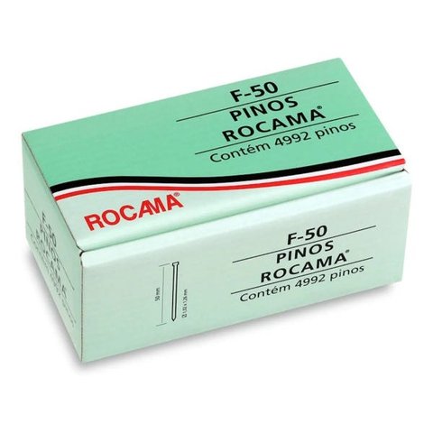 caixa com 4992 pinos originais Rocama F50