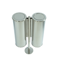 Ver imagem 1 de Lixeira Externa Dupla 50l com Aro Basculante