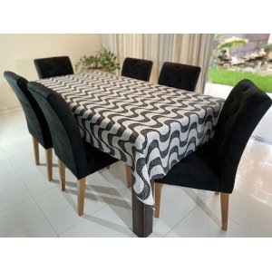 Toalha de Mesa Quadrada Gorgurinho Copacabana - 1,50 x1,50M