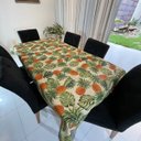Ver imagem 3 de Toalha de Mesa Quadrada Gorgurinho Abacaxi Tropical - 1,50 x1,50M