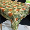 Ver imagem 1 de Toalha de Mesa Quadrada Gorgurinho Abacaxi Tropical - 1,50 x1,50M