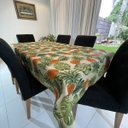 Ver imagem 2 de Toalha de Mesa Quadrada Gorgurinho Abacaxi Tropical - 1,50 x1,50M