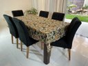 Ver imagem 2 de Toalha de Mesa Quadrada Gorgurinho Borboletas - 1,50 x1,50M