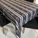 Ver imagem 5 de Toalha de Mesa Quadrada Gorgurinho Brasão Azul Marinho - 1,50 x1,50M