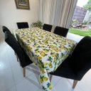 Ver imagem 4 de Toalha de Mesa Redonda Gorgurinho Limão Siciliano Fundo Branco - 1,50M