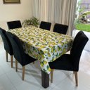 Ver imagem 5 de Toalha de Mesa Redonda Gorgurinho Limão Siciliano Fundo Branco - 1,50M