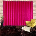 Ver imagem 1 de Cortina Tecido Jacquard Medalhão Pink - 1,80 x 2,80m de Largura