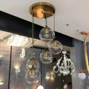 Ver imagem 4 de Lustre Pendente Gold Jason Miller 5 Globos