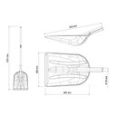 Ver imagem 2 de Pá Tramontina em Plástico com Cabo de Madeira 120 Cm Tramontina