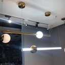 Ver imagem 3 de Lustre Pendente Haste Globo Led