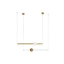 Ver imagem 1 de Lustre Pendente Haste Globo Led