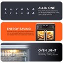 Ver imagem 2 de Elite Gourmet Eaf9010b Forno Air Fryer 23l French Door Preto