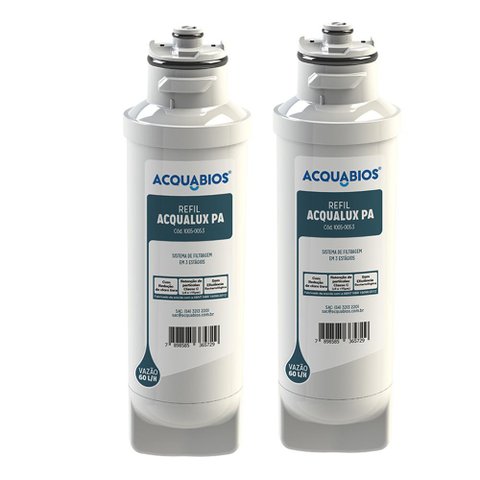 Kit 2 Refis Acqualux Electrolux Pa10n Pa20g Pa25g Pa30g Pa40