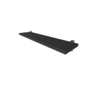 Ver imagem 1 de Kit 05 Prateleiras Bp 15mm 0,20x0,40 C/suporte Preto Tx