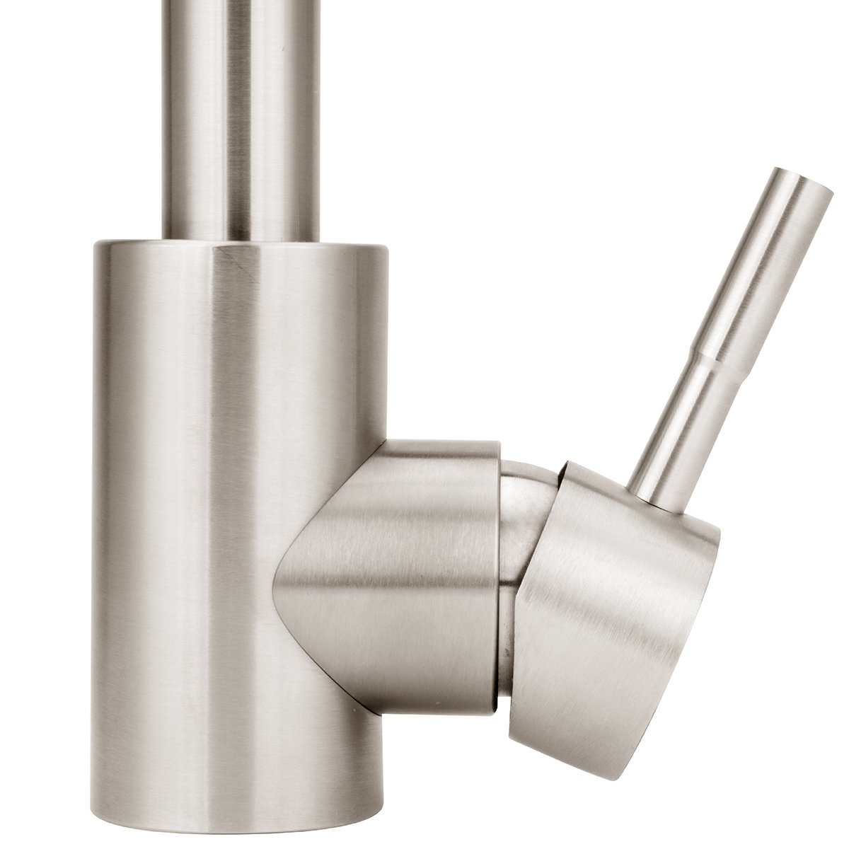 Torneira Cozinha Monocomando Inox Escovado Bica Movel - 4