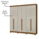 Ver mais imagens de Guarda Roupa Casal 2030230 6 Portas 230 Cm Atacama Areia Armoveis