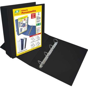 Pasta Personalite A4 75MM 4 Argolas Preta