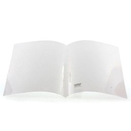 Pasta Grampo Trilho Plastica Oficio Cristal Delloplast - 2