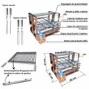 Ver imagem 5 de Kit Completo Coifa Box Inox 80 x 60 Elevação Grill Eletrico