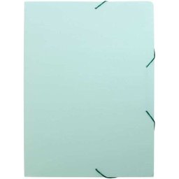 Pasta ABA Elastica Plastica Oficio Serena Verde Pastel - 1