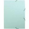 Pasta ABA Elastica Plastica Oficio Serena Verde Pastel - 1