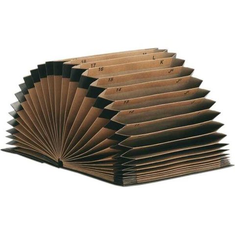 Pasta Sanfonada Papel Duplicata 31 DIV KRAFT Classic