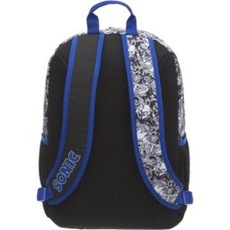 Mochila Escolar Sonic Sticker - 2