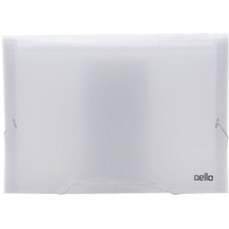 Pasta Sanfonada Plastica A4 31 Divisorias Cristal PP LI - 1