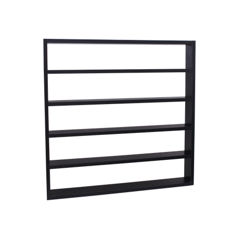 Nicho Multiuso Organizador Expositor de Coleções e Esmaltes - Preto - Cód.1203