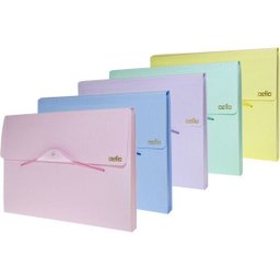 Pasta Sanfonada Plastica A4 12div.linho Serena Rs.paste - 2