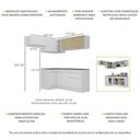 Ver imagem 5 de Armário De Cozinha Completa De Canto Mp2094.891 Branco