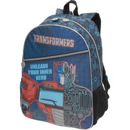 Mochila Escolar Transformers Optimus Mecanic G - 1