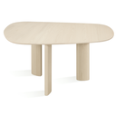 Ver imagem 1 de Mesa de Jantar Pilares Organica - Sier 1.80x1.80 Névoa