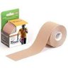 BANDAGEM ADESIVA 5 CM X 5 M KINESIO TAPE KINESIOLOGY BEGE TMAX - 1
