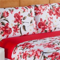 Lençol Casal 4 Peças Estampas Lindas Luxo Cama Box Linha - 6