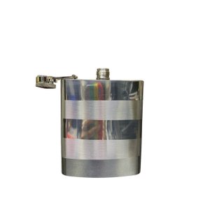 Cantil De Bolso 210ml Para Porta Bebidas Alcool Whisky