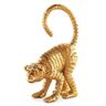 Escultura Macaco Dourado de Poliresina - 1