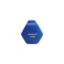 Ver imagem 4 de Halter Athletic Sextavado 9kg em Neoprene Conforto e Aderência para Treino de Musculação em Casa