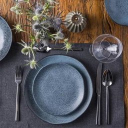 Prato Sobremesa Petroleo Orgânico Stoneware Porto Brasil 6 Unidades - 1
