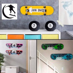Suporte de Parede Universal para Skate e Longboard - 5