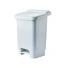 Lixeira com Pedal e Fix. para Saco de Lixo 35L Branca - 2